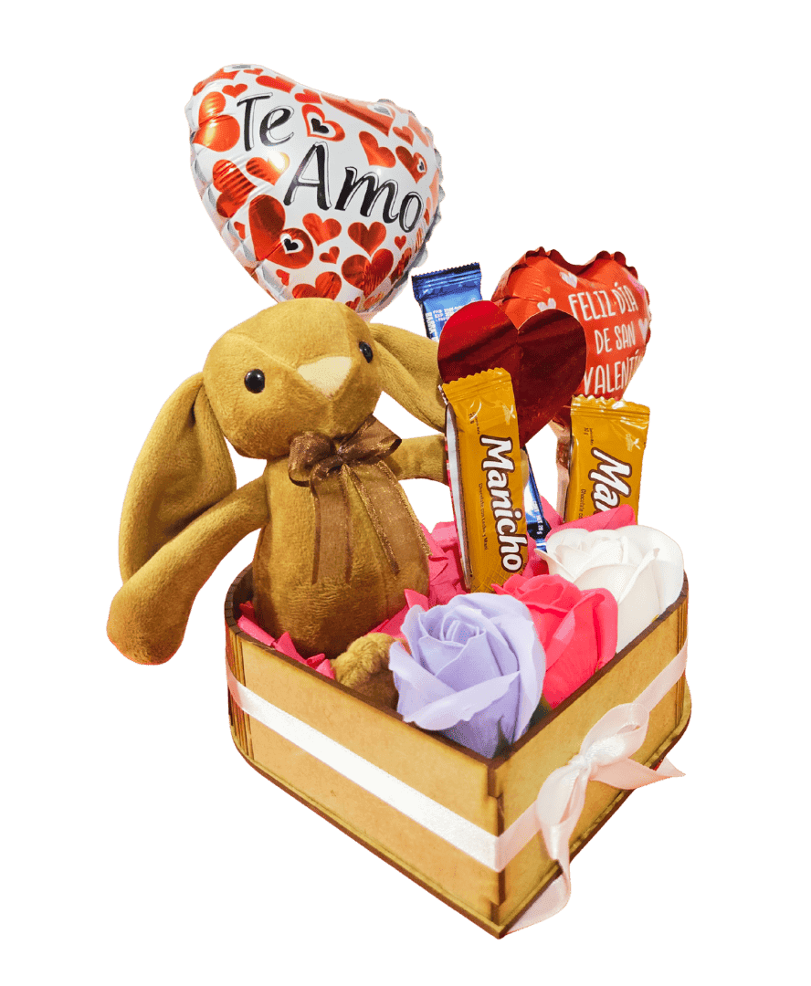 Box Conejo San Valentin - imagen 1