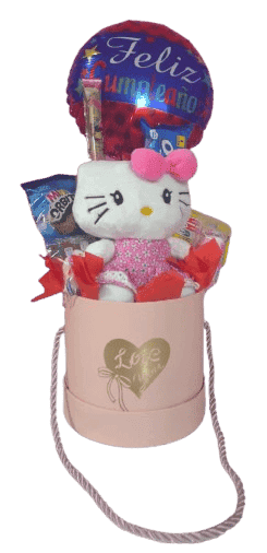 Caja decorada Kitty