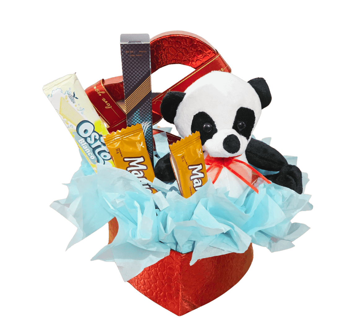 Caja de regalo Panda